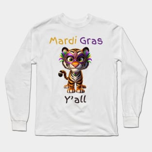 Kids Mardi Gras Youth Shirt Boys Mardi Gras Shirt Girls Mardi Gras Carnivale Shirt Mardi Gras Kids Mardi Gras TShirt Mardi Gras Top for Kids Long Sleeve T-Shirt